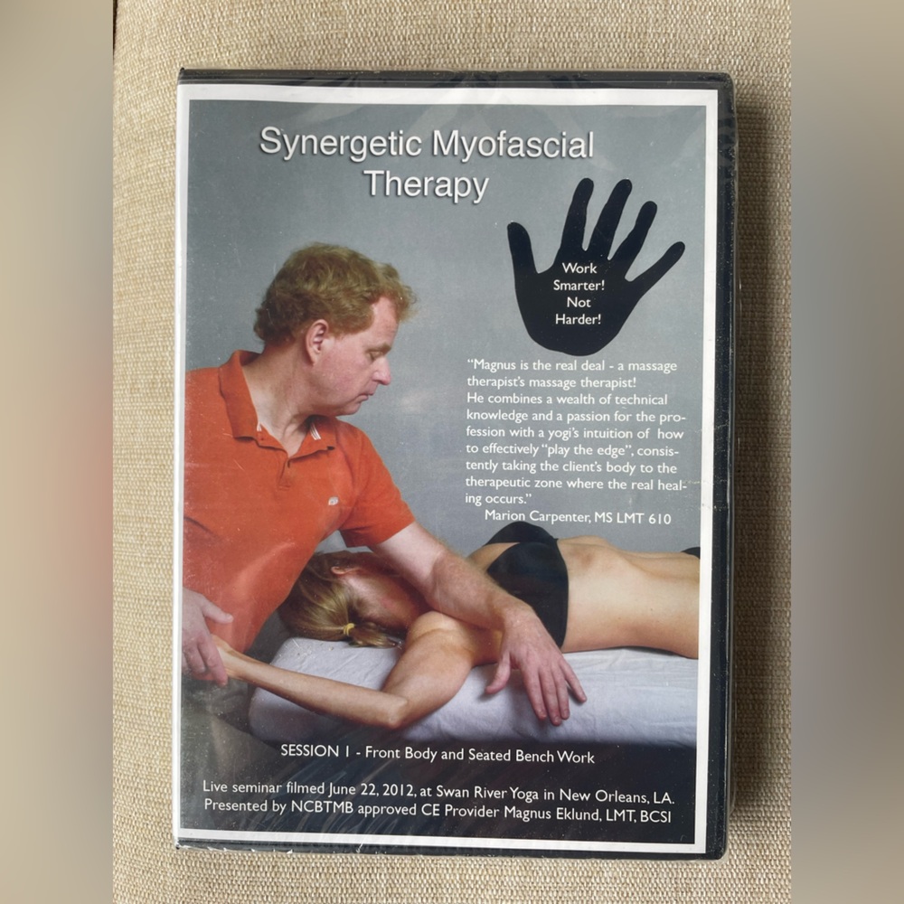 Synergetic Myofascial Therapy DVD - 3 instructional DVDs - Picture 3 of 8